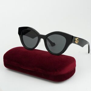 NWT Gucci Sunglasses (53-25-145) Havana Tortoise Shell Square Gucci Sunglasses GG1425S 002 main image 3
